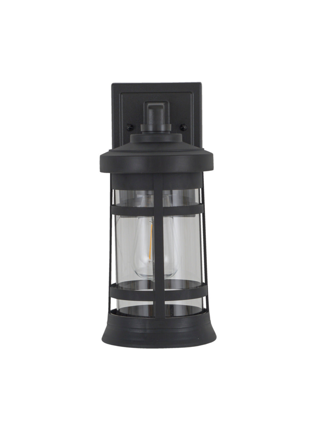 Craftmade - ZA2304-TB - One Light Outdoor Wall Lantern - Resilience Lanterns - Textured Black