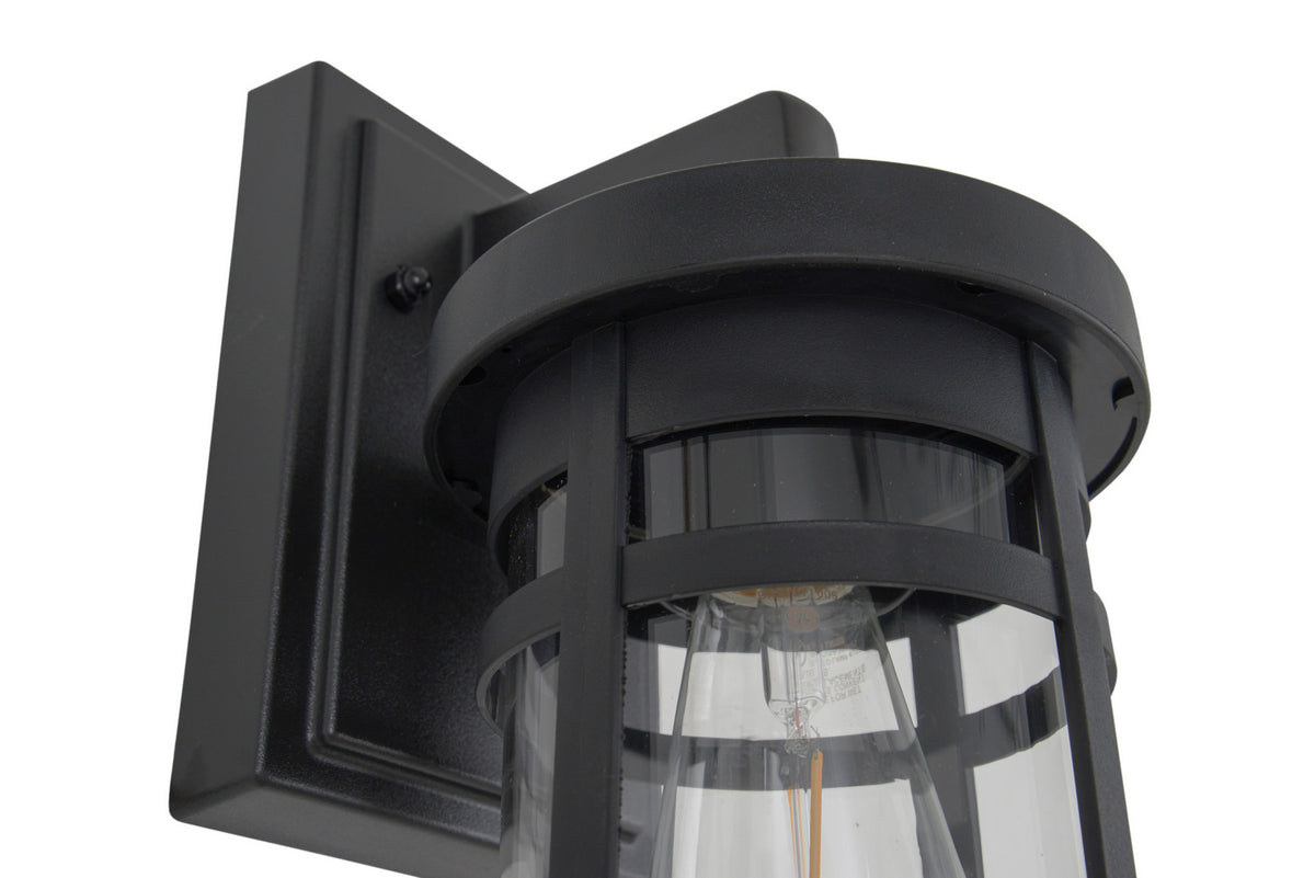 Craftmade - ZA2304-TB - One Light Outdoor Wall Lantern - Resilience Lanterns - Textured Black