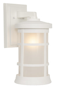 Craftmade - ZA2314-TW - One Light Outdoor Wall Lantern - Resilience Lanterns - Textured White