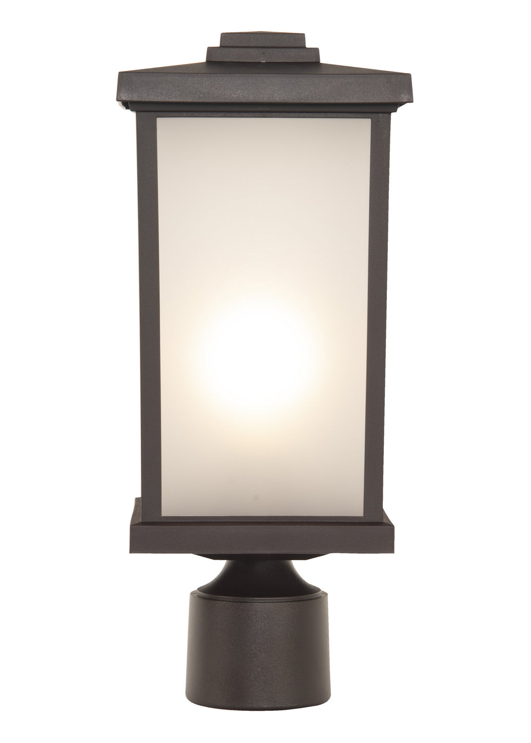 Craftmade - ZA2415-BZ - One Light Post Mount - Resilience Lanterns - Bronze