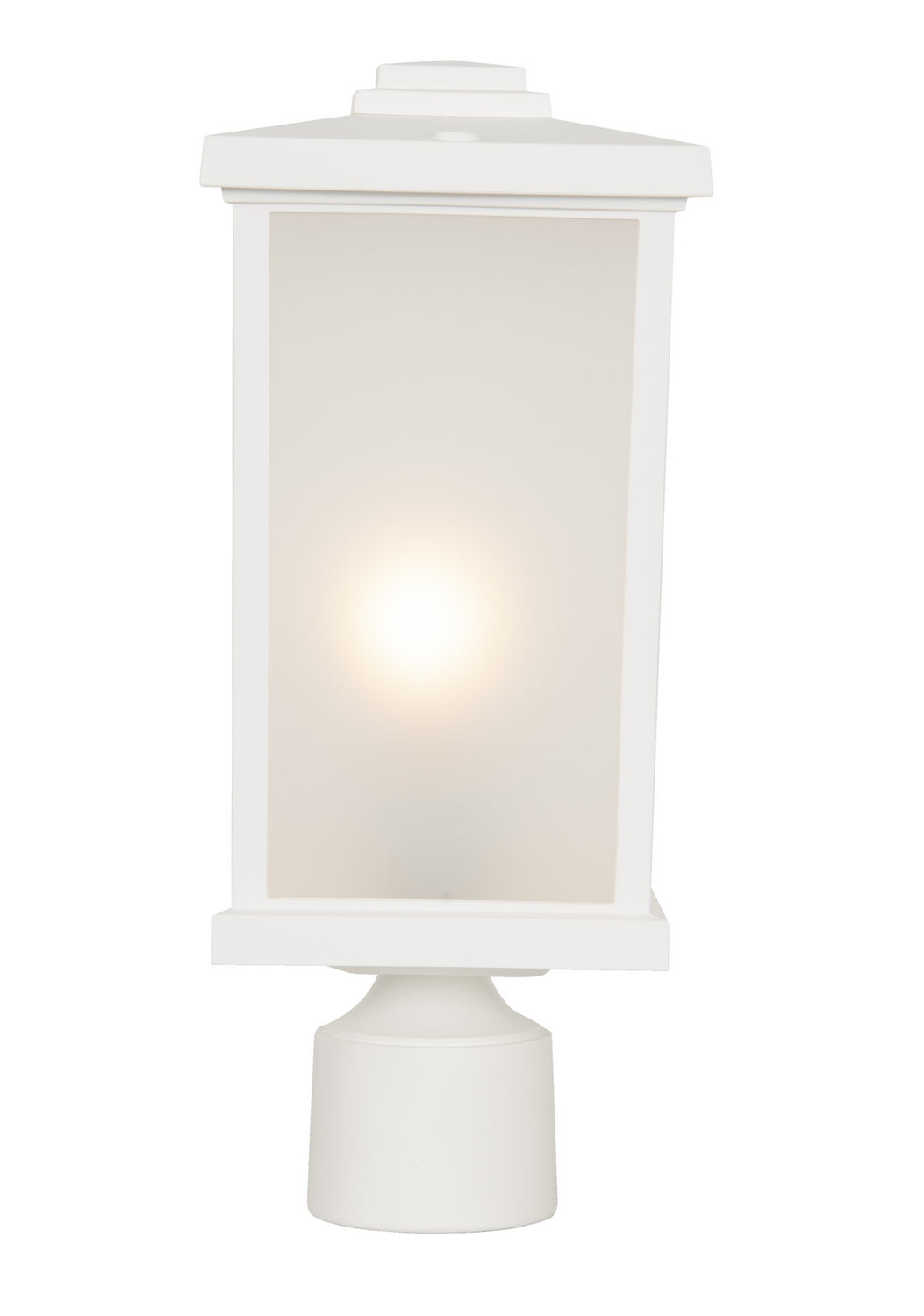 Craftmade - ZA2415-TW - One Light Post Mount - Resilience Lanterns - Textured White