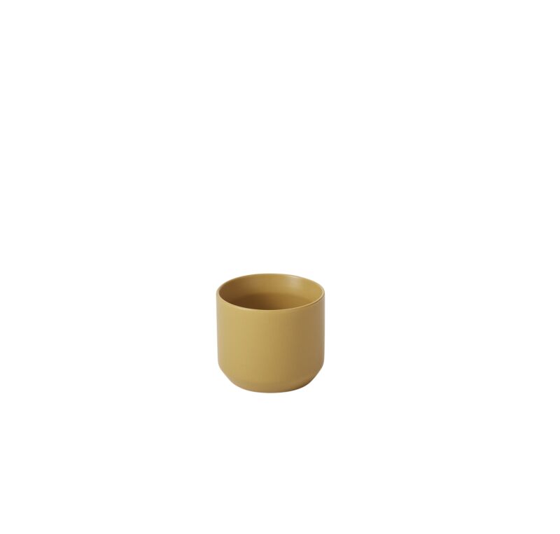 Design Shop Ochre Kendall Pot, 3.25" X 2.75", Set of 6.