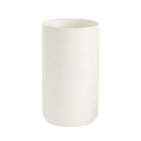 Design Shop White Kendall Vase, 4.5" X 8", Set of 2.