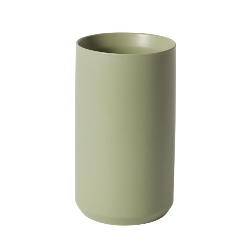 Design Shop Green Kendall Vase, 4.5" X 8", Set of 2.
