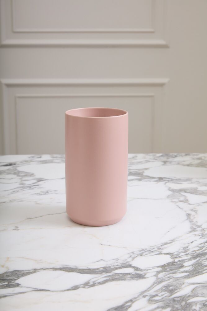 Design Shop Light-Pink Kendall Vase, 4.5" X 8".