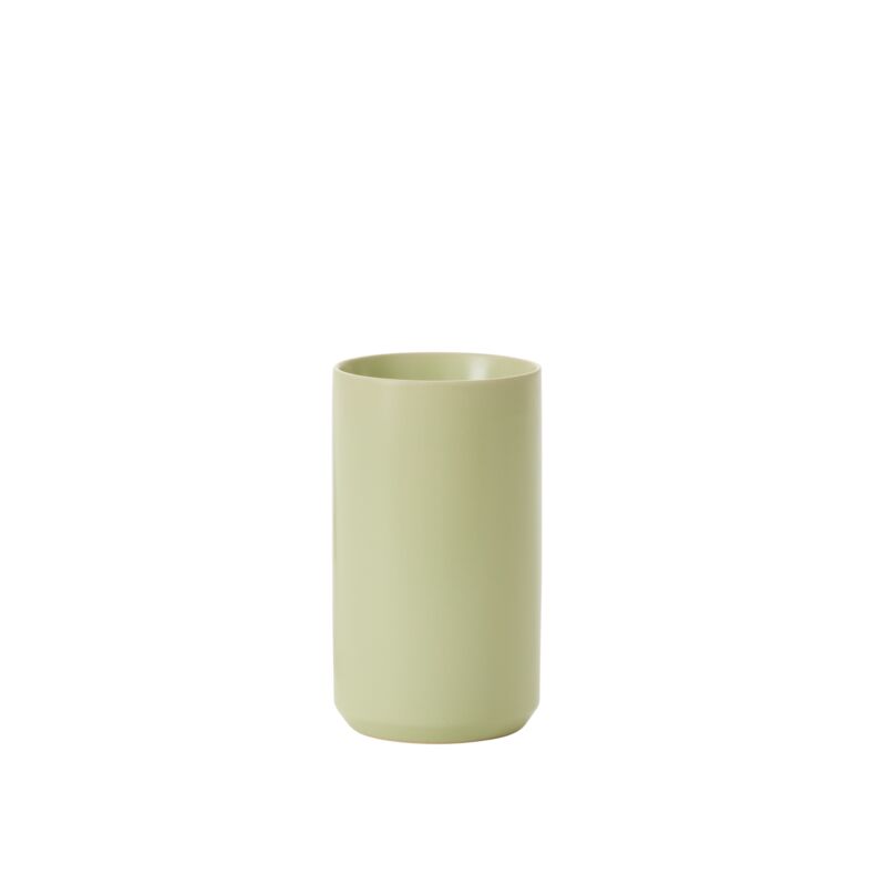Design Shop Light-Green Kendall Vase, 4.5" X 8".