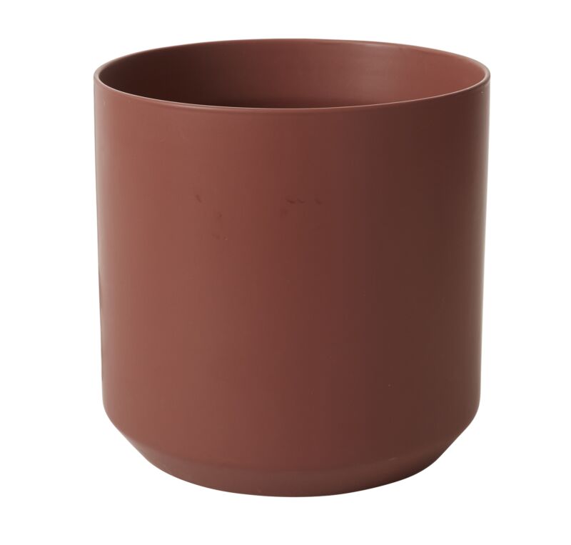 Design Shop Brown Kendall Pot, 12" X 11.75".