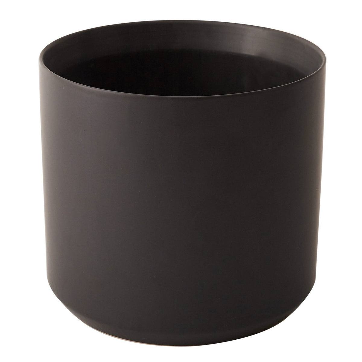 Design Shop Black Kendall Pot, 12" X 11.75"