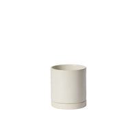 Design Shop Romey Pot with Saucer 4.25"x 4.75"