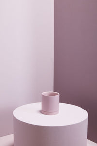 Design Shop Romey Pot with Saucer 4.25"x 4.75"