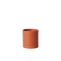 Design Shop Romey Pot with Saucer 4.25"x 4.75"