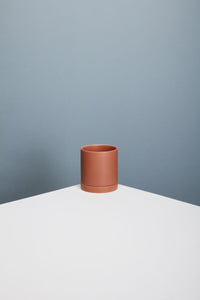 Design Shop Romey Pot with Saucer 4.25"x 4.75"