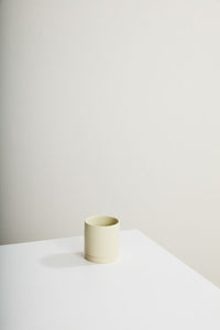 Design Shop Romey Neutral Pot with Saucer 4.25"x 4.75"