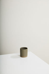 Design Shop Romey Neutral Pot with Saucer 4.25"x 4.75"