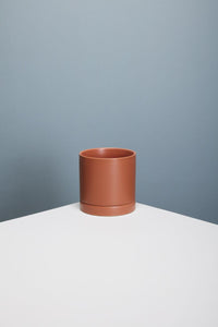 Design Shop Romey Pot with Saucer 5"x 5.75"