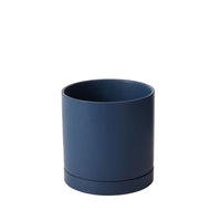 Design Shop Romey Pot with Saucer 8"x 8"