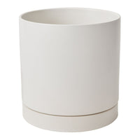 Design Shop Romey Pot with Saucer 12"x 12"