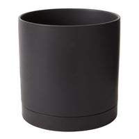 Design Shop Romey Pot with Saucer 12"x 12"
