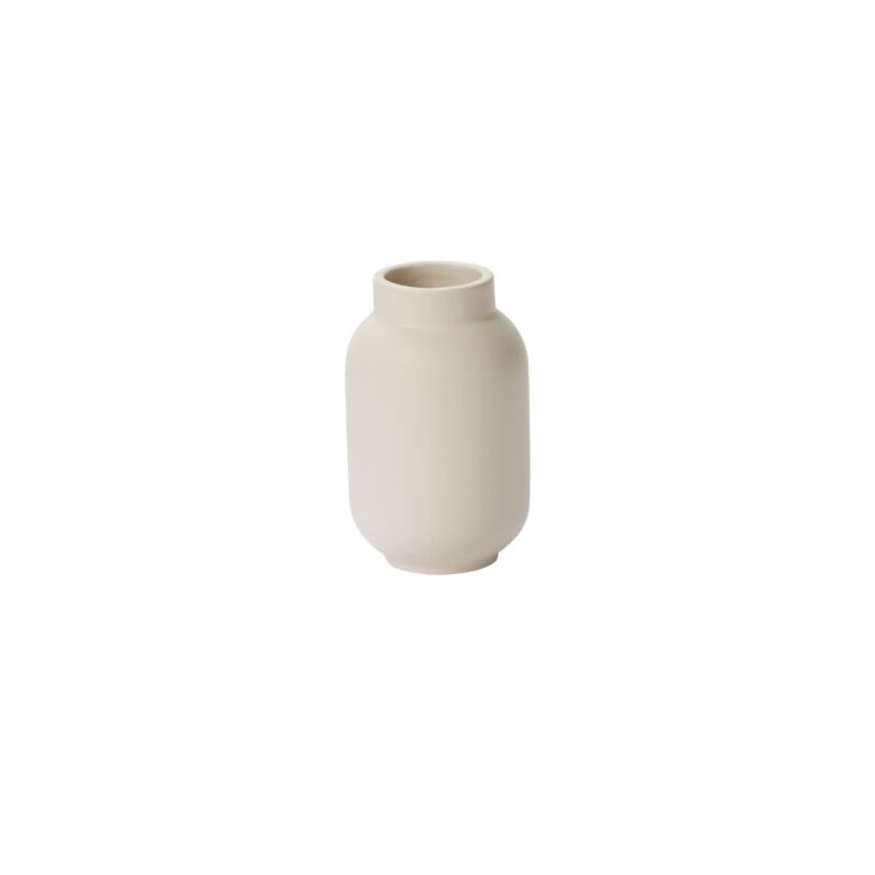 Design Shop White Susie Vase, 3" X 4.5", Set of 6.