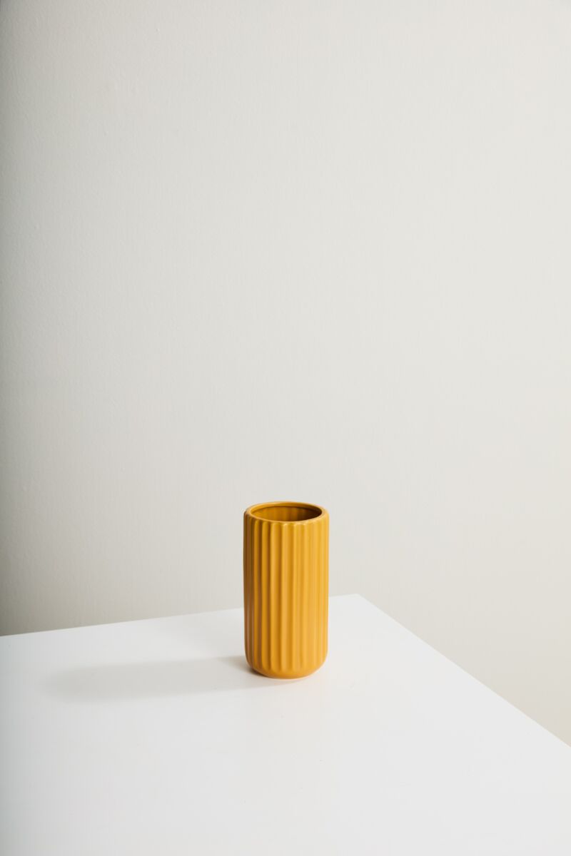 Design Shop Beam Vase 4"x 8", Set of 2