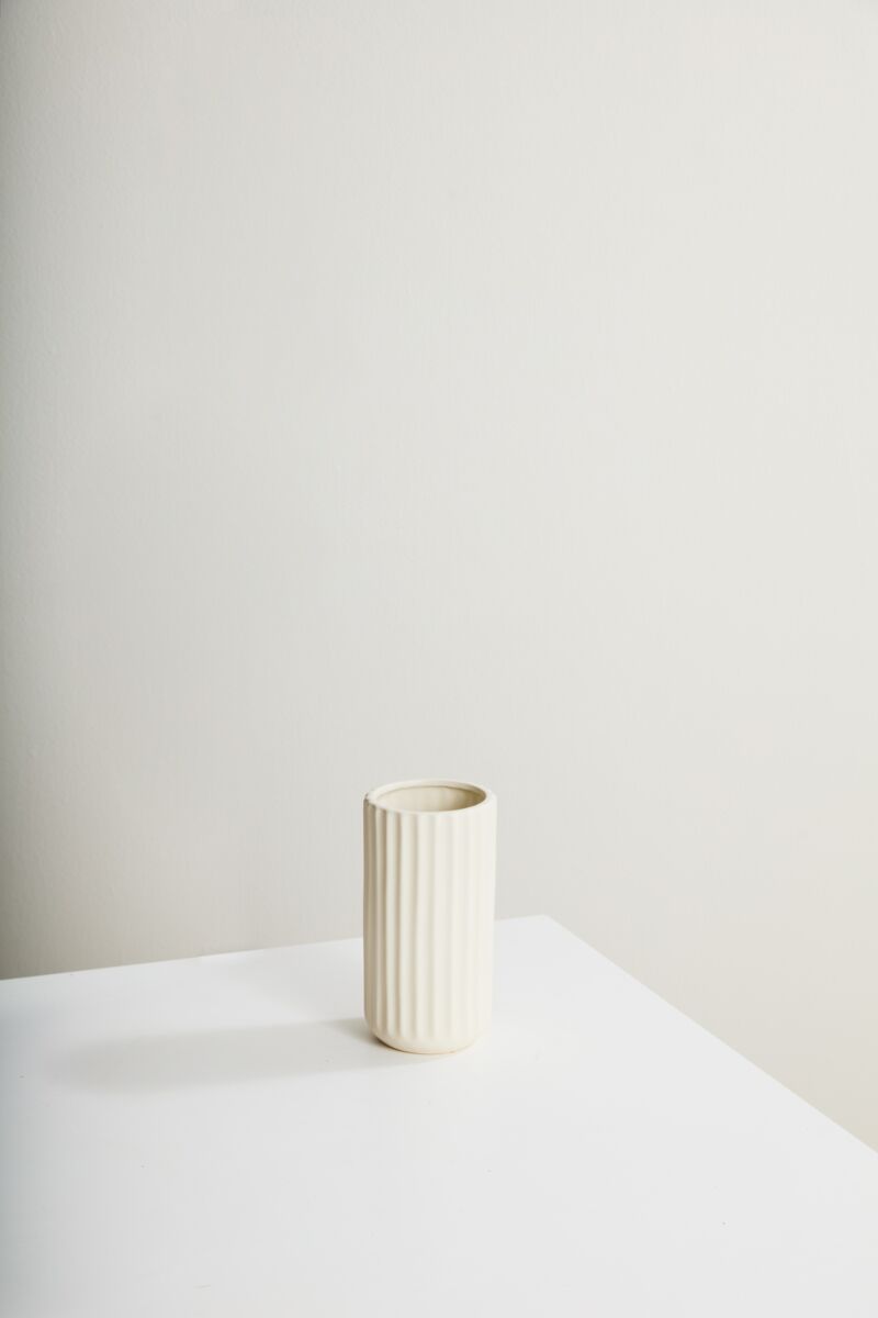 Design Shop Beam Vase 4"x 8", Set of 2