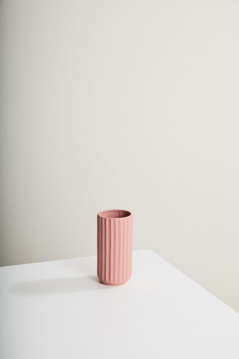 Design Shop Beam Vase 4"x 8", Set of 2