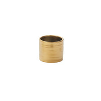 Design Shop Gold Gold Everest Collection Pot, 3" X 2.5", Set of 6.