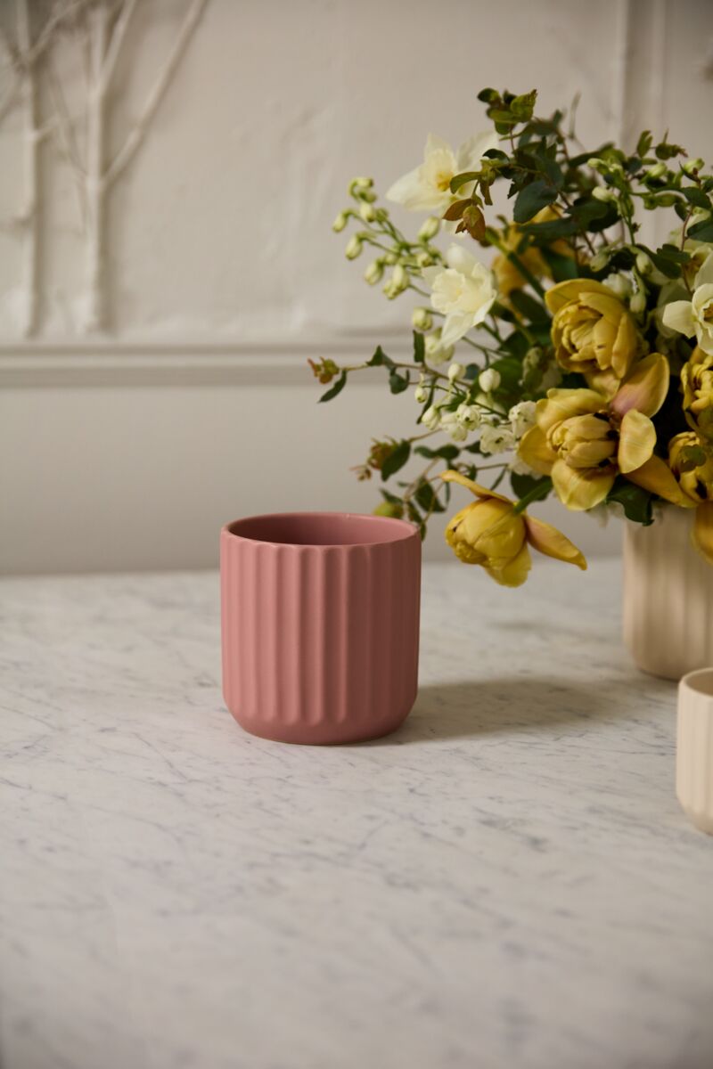 Design Shop Beam Pot 4.75"x 4.5", Set of 4