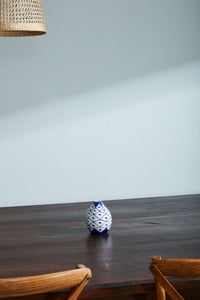 Design Shop Blue Eleanor Collection Budvase, 4.25" X 5.5".