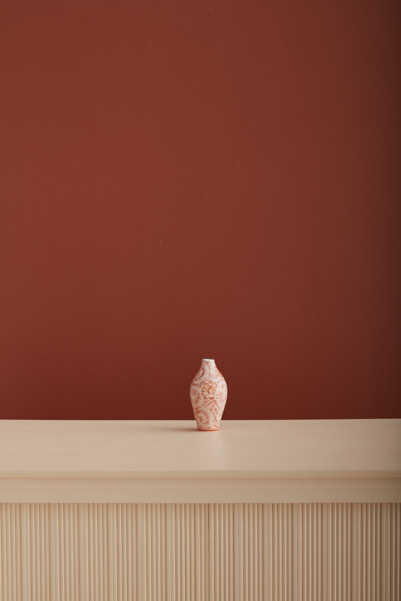 Design Shop Coral Eleanor Collection Budvase, 3.5" X 7".