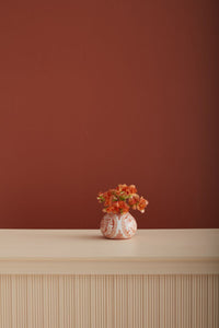 Design Shop Coral Eleanor Collection Vase, 6.25" X 4.75".