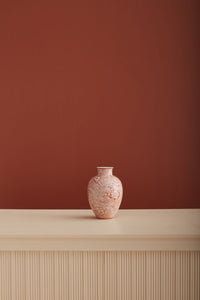 Design Shop Coral Eleanor Collection Vase, 6.5" X 9.25".