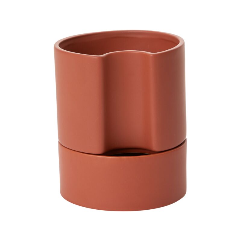 Design Shop Terracotta Jett Pot, 6" X 7"