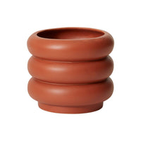 Design Shop Terracotta Motley Pot, 6" X 5", Set of 2.