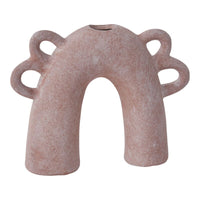 Design Shop Terracotta Signal Vase, 7.5" X 5.75", Set of 2.