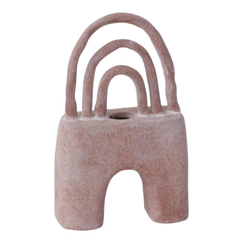 Design Shop Terracotta Signal Vase, 5" X 8", Set of 2.