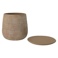 Design Shop Tan Holt Pot, 14.75" X 14"