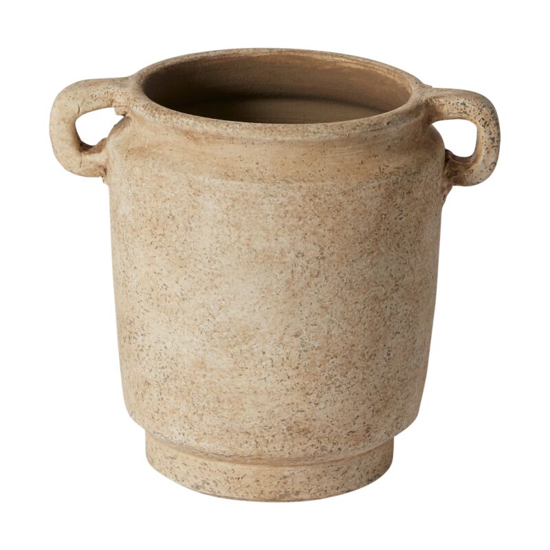 Design Shop Off-White Revival Collection Vase, 6" X 5.25", Set of 2.