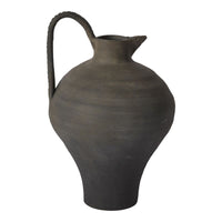 Design Shop Black Ravine Jug, 9.25" X 14".
