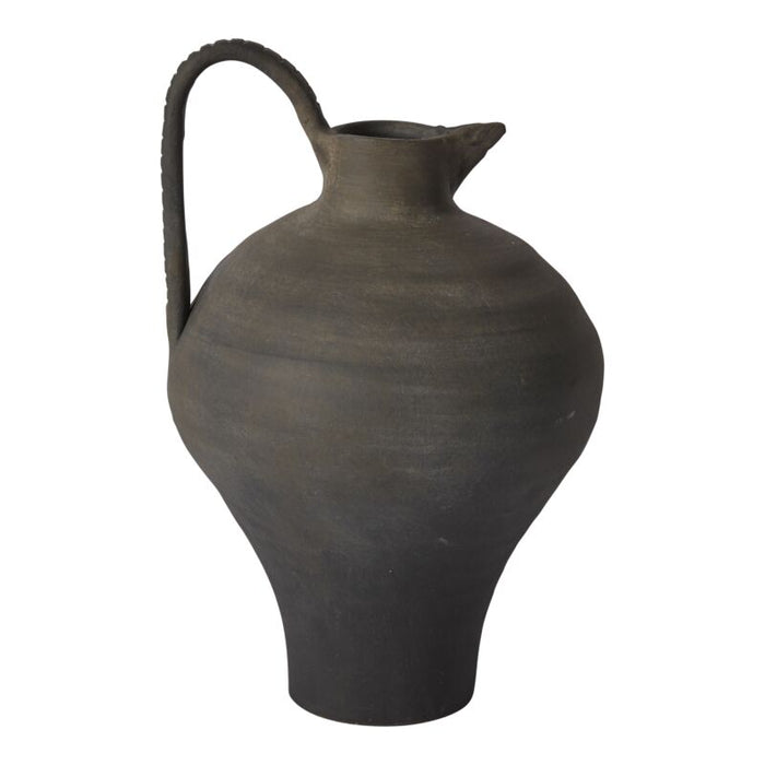 Design Shop Black Ravine Jug, 9.25" X 14".