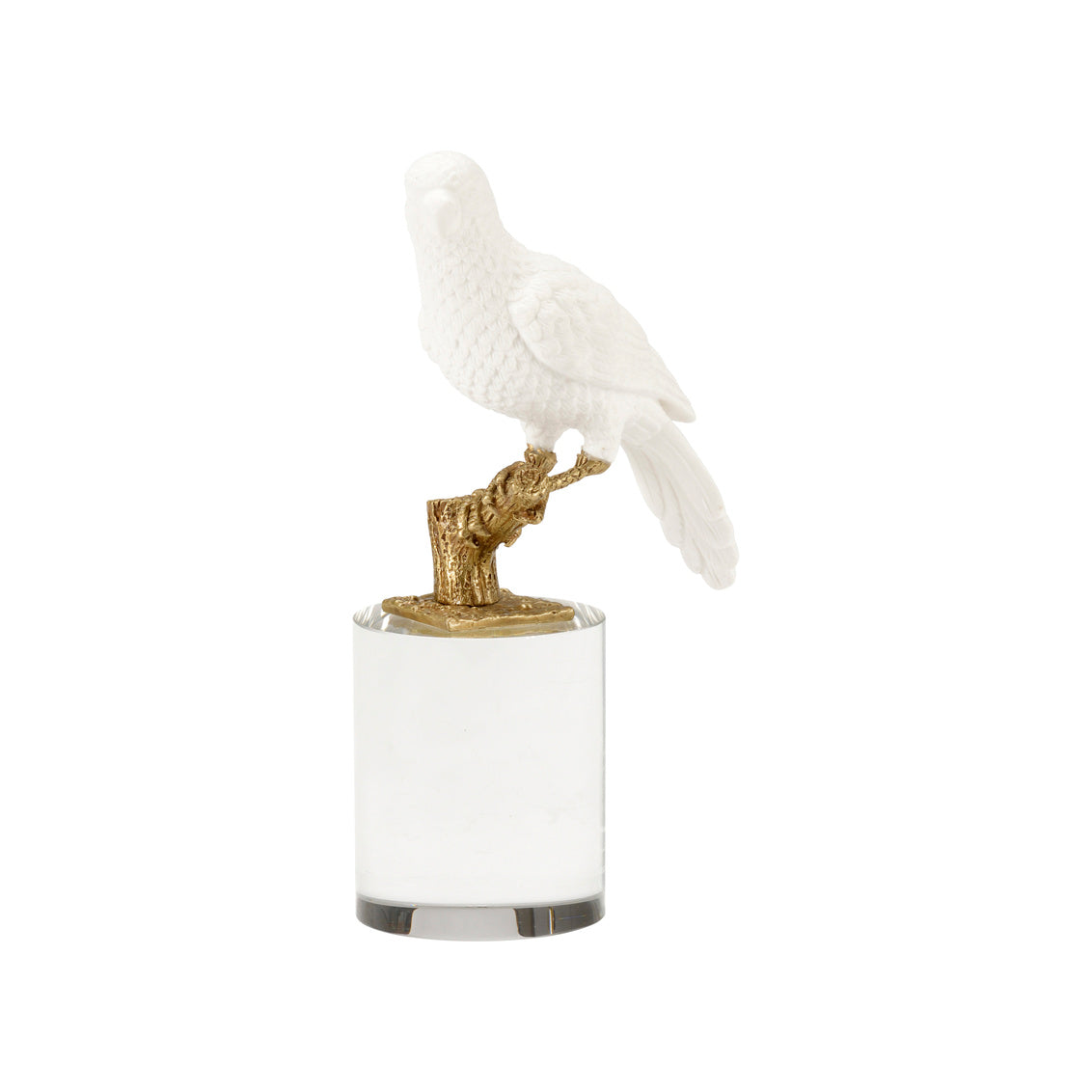 Chelsea House Parrot On Crystal - Round (Sm)