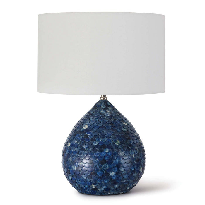 Regina Andrew One Light Table Lamp from the Sirene collection in Blue finish