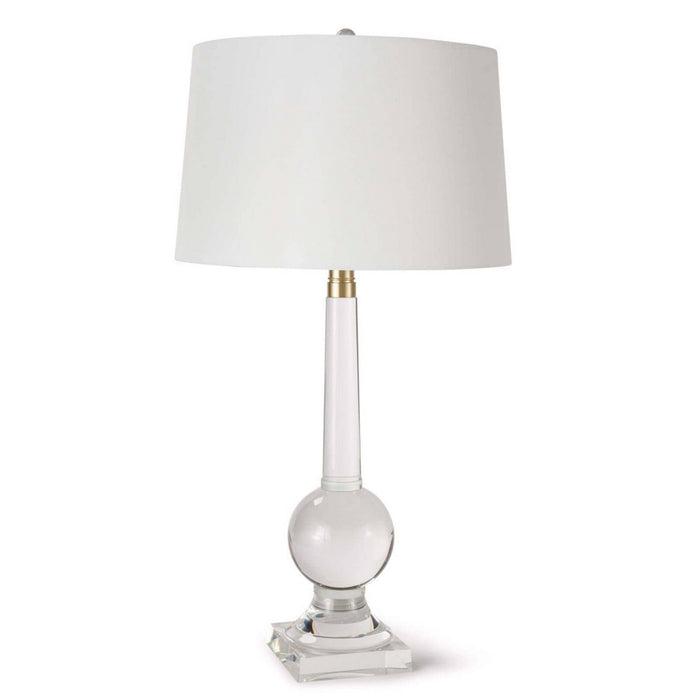 Regina Andrew One Light Table Lamp from the Stowe collection in Clear finish
