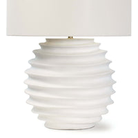 Regina Andrew One Light Table Lamp from the Nabu collection in White finish