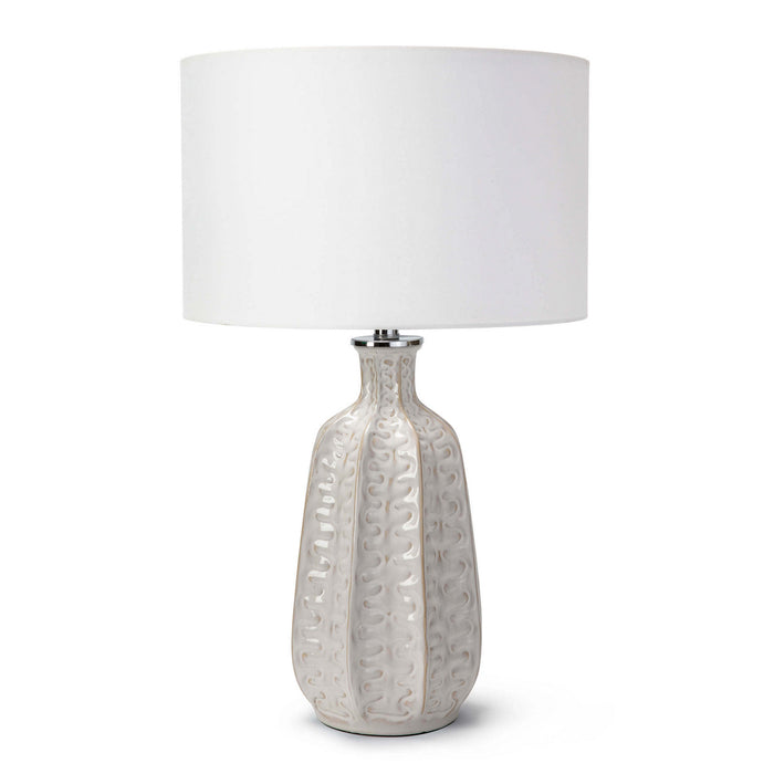 Regina Andrew One Light Table Lamp from the Antigua collection in White finish