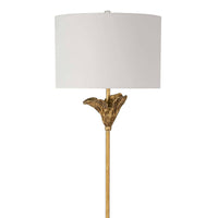 Regina Andrew One Light Floor Lamp from the Monet collection in Antique Gold Leaf finish