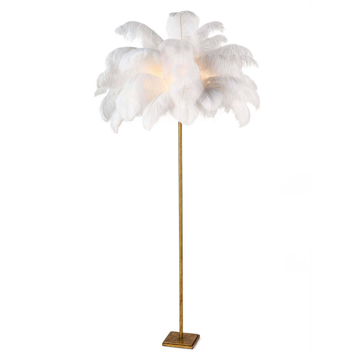 Regina Andrew One Light Floor Lamp from the Josephine collection in Antique Gold Leaf finish