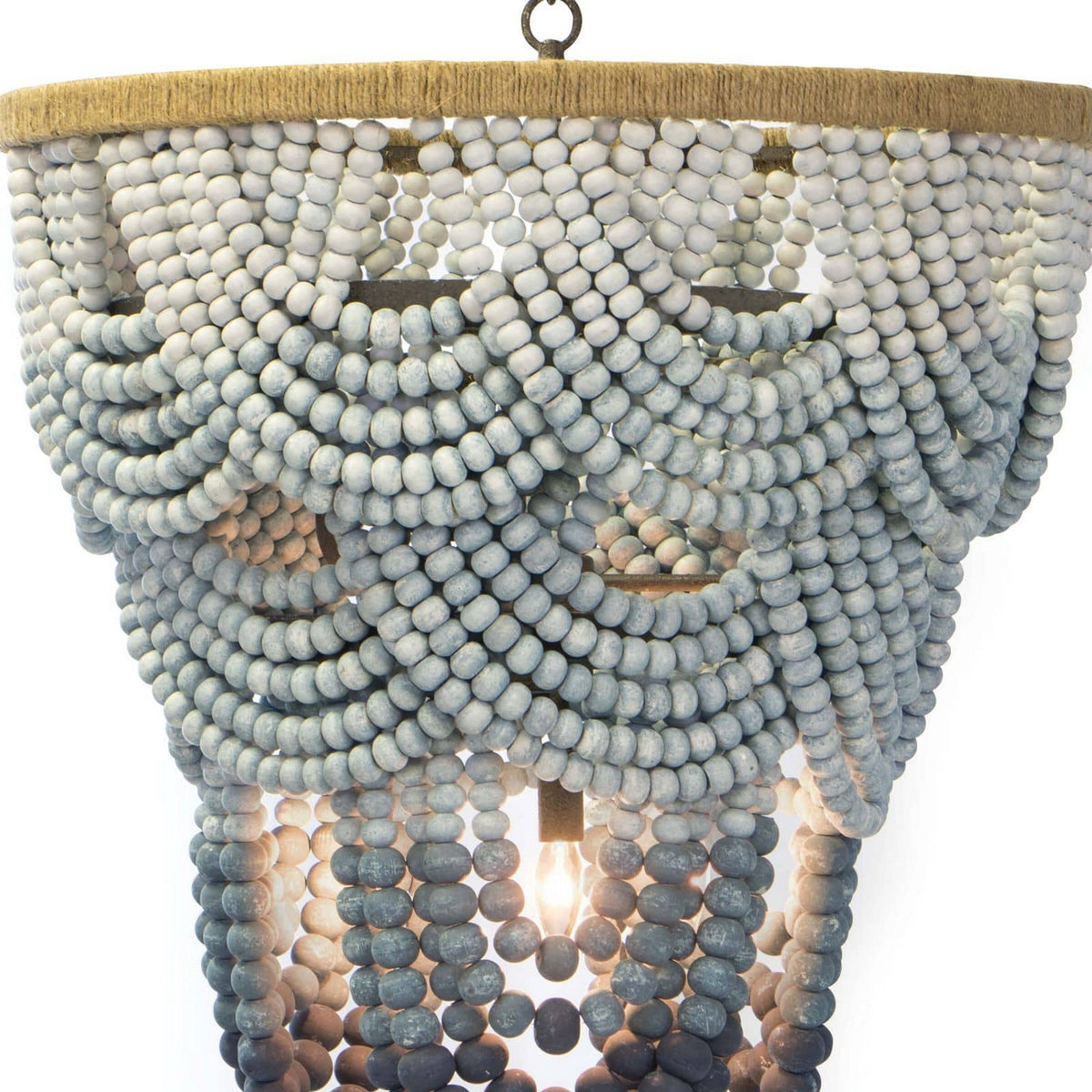 Regina Andrew - 16-1179 - Six Light Chandelier - Ombre - Blue