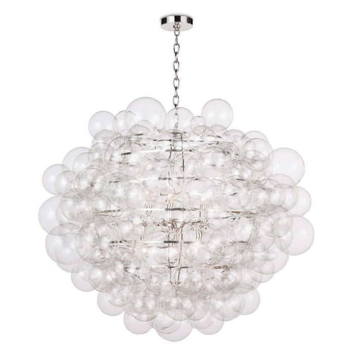 Regina Andrew Six Light Chandelier from the Nimbus collection in Clear finish