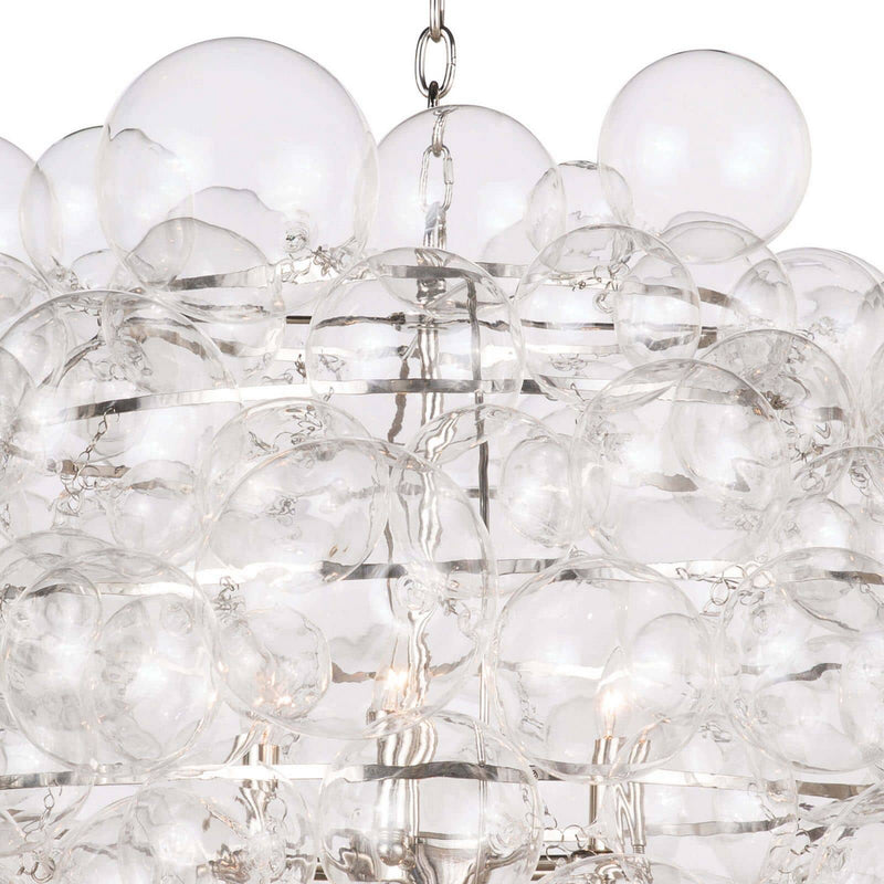 Regina Andrew - 16-1202 - Six Light Chandelier - Nimbus - Clear